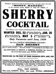 Sherry Cocktail Sherry Cocktail
